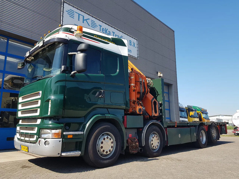 Scania R420 8x2 HIAB 800E-7 Hipro 80 ton/meter Winch Retarder - Камион со кран: слика 2 Scania R420 8x2 HIAB 800E-7 Hipro 80 ton/meter Winch Retarder - Камион со кран: слика 2
