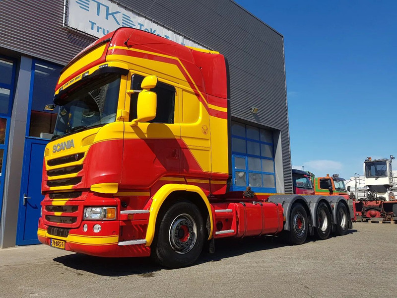 Scania R450 8x2 Topline ADR EX/II, EX/III, FL en AT SCR only - Транспортер на контејнер/ Камион со променливо тело: слика 2 Scania R450 8x2 Topline ADR EX/II, EX/III, FL en AT SCR only - Транспортер на контејнер/ Камион со променливо тело: слика 2