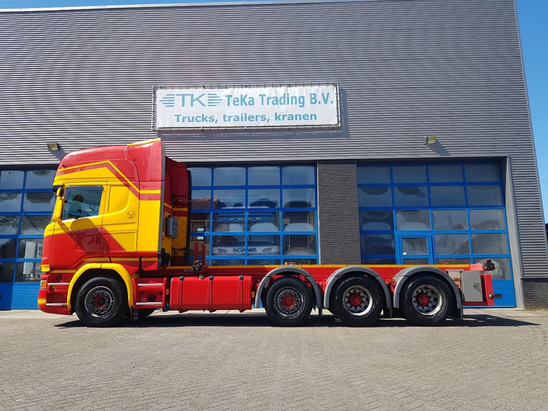 Scania R450 8x2 Topline ADR EX/II, EX/III, FL en AT SCR only - Транспортер на контејнер/ Камион со променливо тело: слика 3 Scania R450 8x2 Topline ADR EX/II, EX/III, FL en AT SCR only - Транспортер на контејнер/ Камион со променливо тело: слика 3