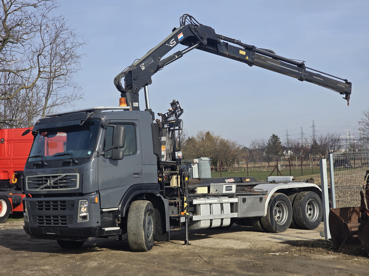 VOLVO FM 380 HOOK SYSTEM / HIAB 166 D2 DUO - Камион со кука за подигање: слика 5 VOLVO FM 380 HOOK SYSTEM / HIAB 166 D2 DUO - Камион со кука за подигање: слика 5