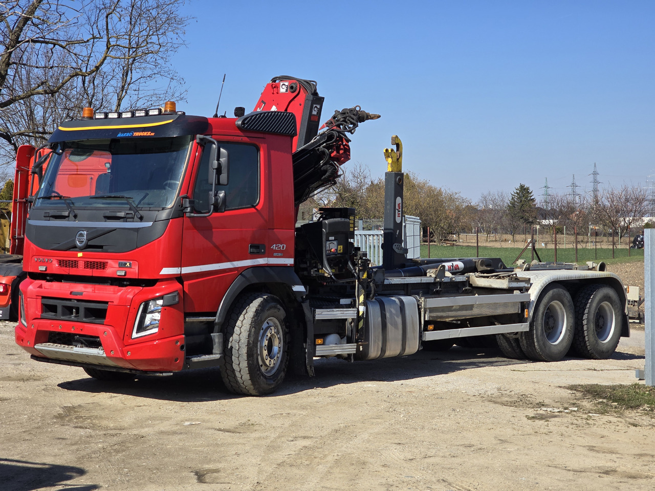 VOLVO FMX 420 6X4 / HIAB 144B-hiduo / hook SPECIAL PRICE ONLY THIS YEAR - Камион со кука за подигање, Камион со кран: слика 2 VOLVO FMX 420 6X4 / HIAB 144B-hiduo / hook SPECIAL PRICE ONLY THIS YEAR - Камион со кука за подигање, Камион со кран: слика 2