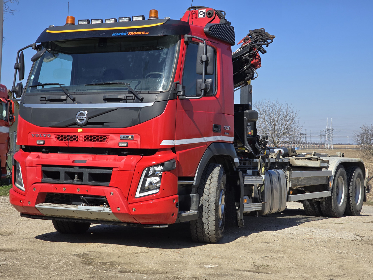 VOLVO FMX 420 6X4 / HIAB 144B-hiduo / hook SPECIAL PRICE ONLY THIS YEAR - Камион со кука за подигање, Камион со кран: слика 1 VOLVO FMX 420 6X4 / HIAB 144B-hiduo / hook SPECIAL PRICE ONLY THIS YEAR - Камион со кука за подигање, Камион со кран: слика 1