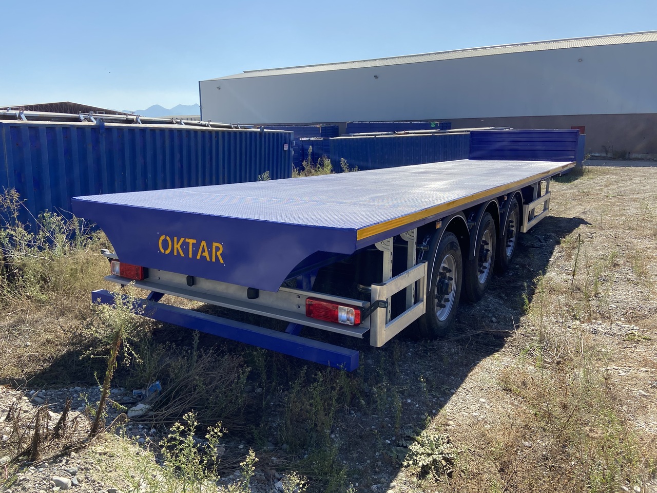 OKTAR PLATFORM -SEMI TRAILER 2023 2023 - Полуприколка платформа: слика 2 OKTAR PLATFORM -SEMI TRAILER 2023 2023 - Полуприколка платформа: слика 2