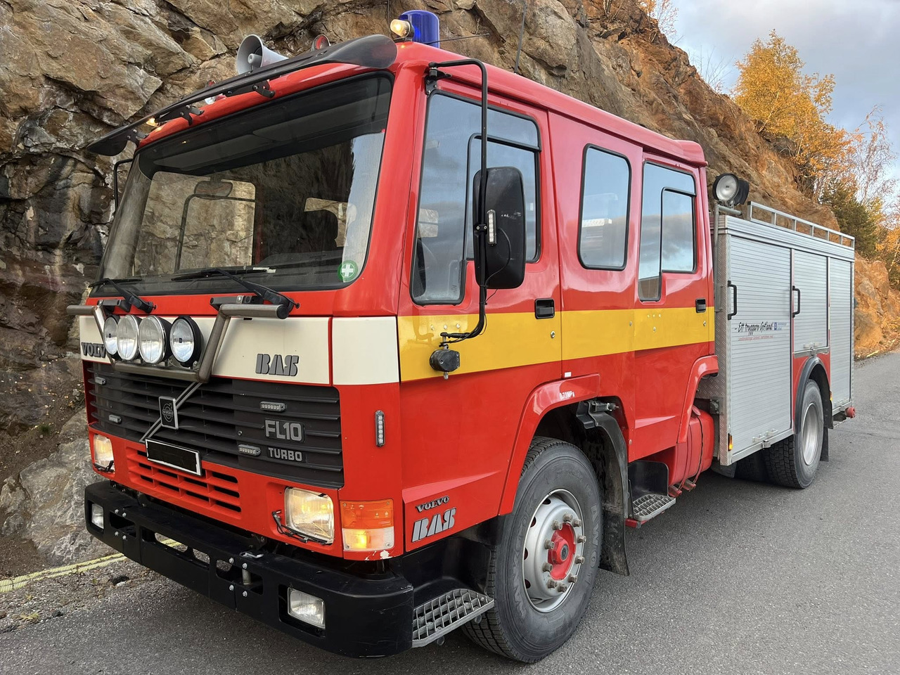 VOLVO FL10 4x2 - fire engine / fire truck / brandbil - Противпожарен камион: слика 1 VOLVO FL10 4x2 - fire engine / fire truck / brandbil - Противпожарен камион: слика 1