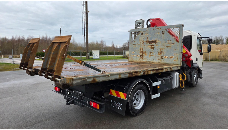 Volvo FL280 4X2 HMF 1560 + platform - Камион со кука за подигање, Камион со кран: слика 2 Volvo FL280 4X2 HMF 1560 + platform - Камион со кука за подигање, Камион со кран: слика 2