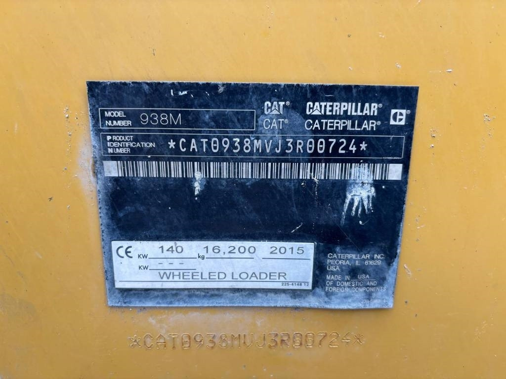 CAT 938 M (Under Preparation / Bucket + Forks) - Натоварувач на тркала: слика 3 CAT 938 M (Under Preparation / Bucket + Forks) - Натоварувач на тркала: слика 3