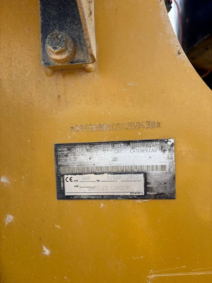 CAT 980 K - Натоварувач на тркала: слика 4 CAT 980 K - Натоварувач на тркала: слика 4