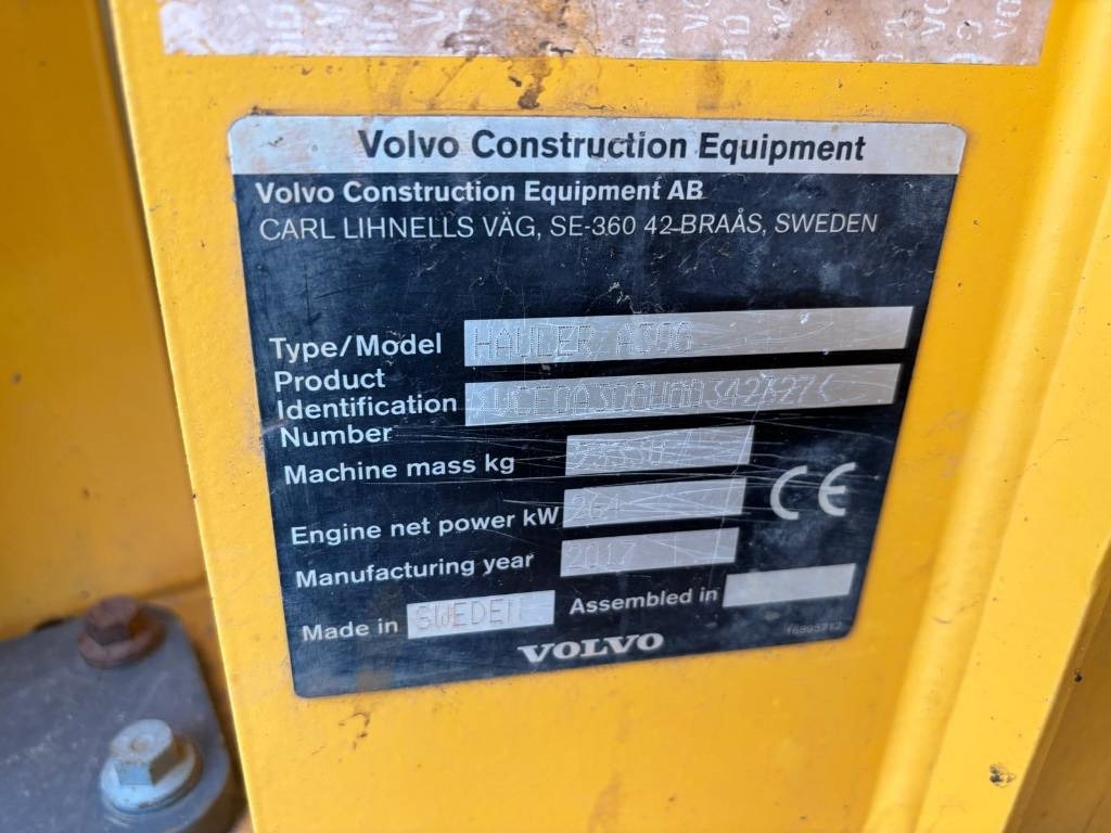 Зглобен истоварувач Volvo A 30 G (Under Preparation): слика 6 Зглобен истоварувач Volvo A 30 G (Under Preparation): слика 6