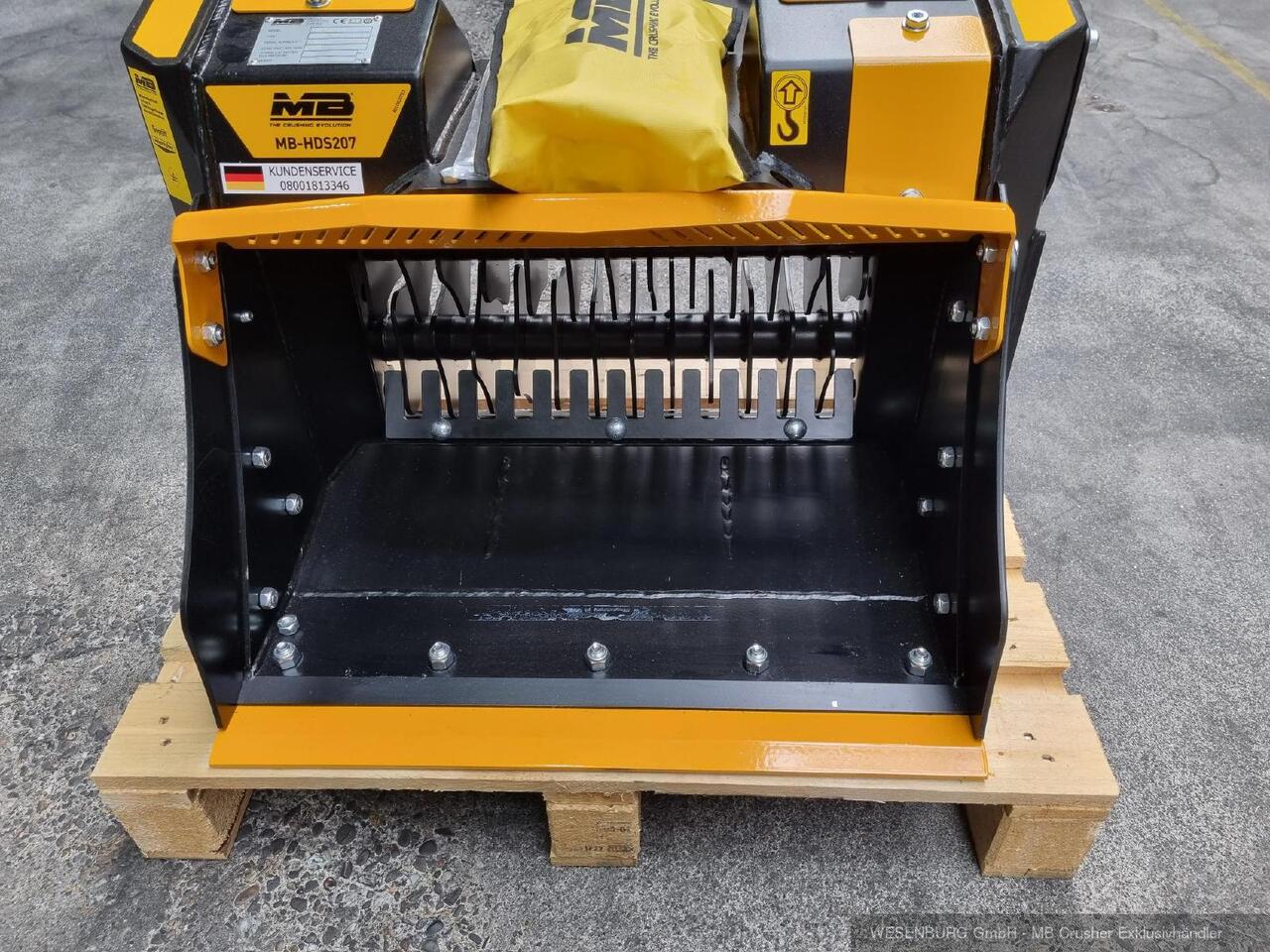 MB Crusher Schaufelseparator Separator MB-HDS 207 / 1,3 - 2,8 t - Сортирачка кофа за Градежна машина: слика 2 MB Crusher Schaufelseparator Separator MB-HDS 207 / 1,3 - 2,8 t - Сортирачка кофа за Градежна машина: слика 2