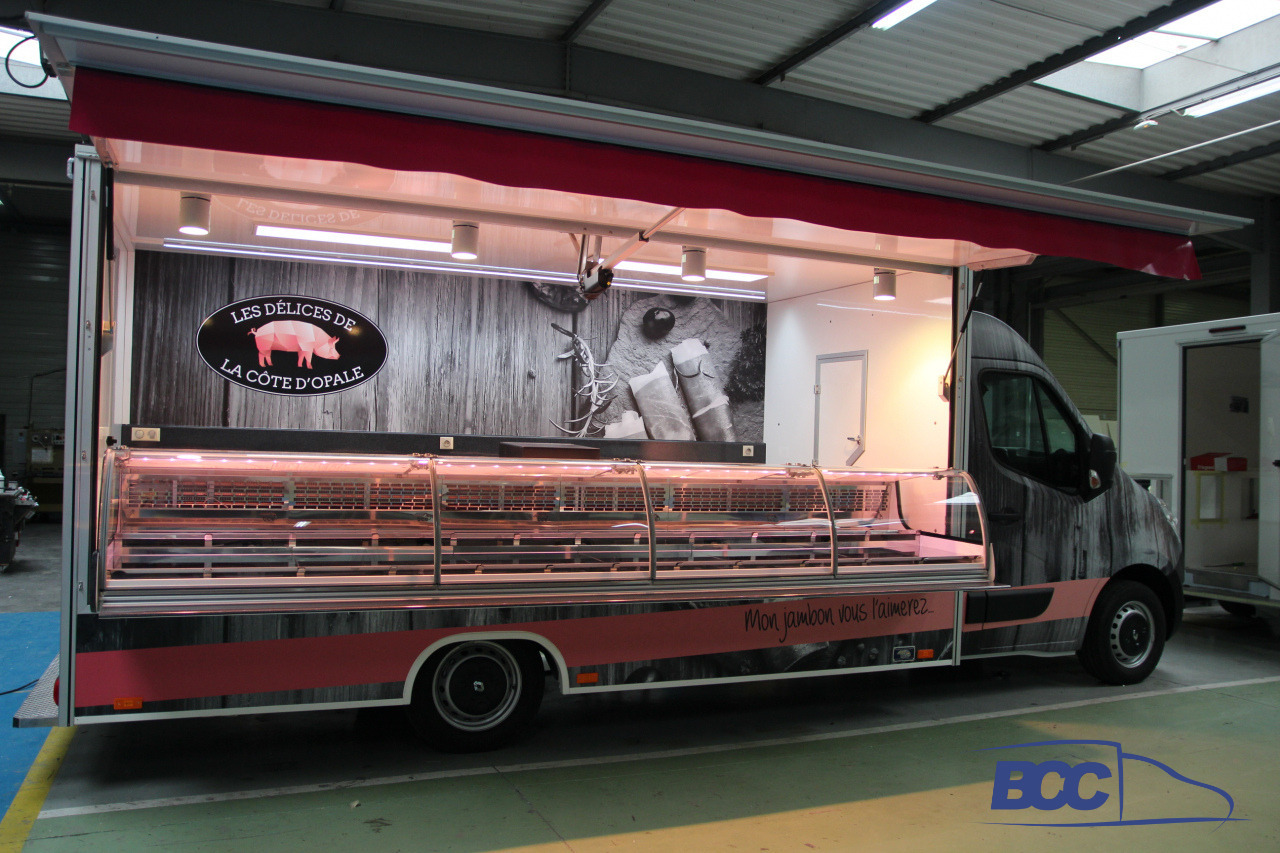 Нов Камион за продажба на добра за транспорт на храна BCC POLSKA - FOOD TRUCK - MOBILNY SKLEP MIĘSNY PEUGEOT BOXER: слика 6