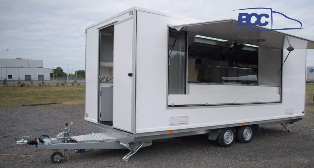 BCC POLSKA - PRZYCZEPA GASTRONOMICZNA - FOOD TRUCK - CATERING TRAILER - HANDLOWA, PIZZA, BURGER, KEBAB, KURCZAK Z ROŻNA, LODY, KAWA, PĄCZKI - Приколка за продажба на добра: слика 1 BCC POLSKA - PRZYCZEPA GASTRONOMICZNA - FOOD TRUCK - CATERING TRAILER - HANDLOWA, PIZZA, BURGER, KEBAB, KURCZAK Z ROŻNA, LODY, KAWA, PĄCZKI - Приколка за продажба на добра: слика 1