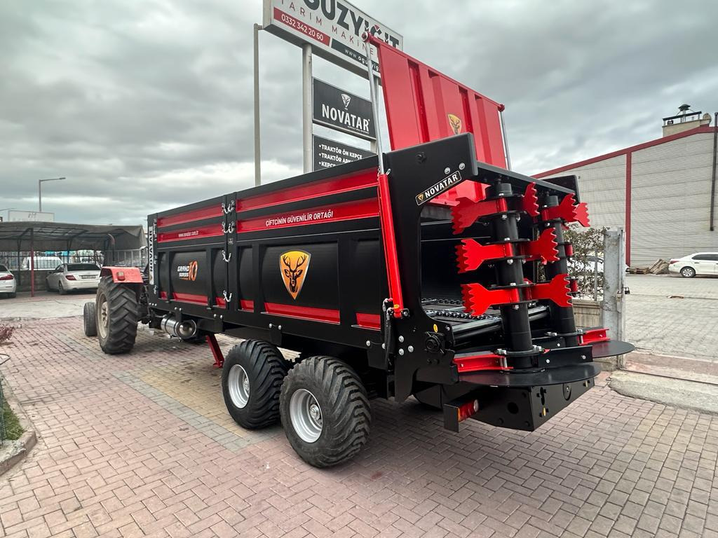 Нов Распрскувач на арско ѓубриво Novatar Manure Spreader Trailer 10 M3: слика 35