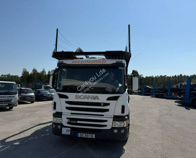 Scania P 450 - Автотранспортен камион, Автотранспортна полуприколка: слика 2 Scania P 450 - Автотранспортен камион, Автотранспортна полуприколка: слика 2