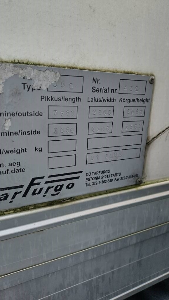 Scania P94 kokosivuaukeva kori+pl-nostin - Камион сандучар: слика 4 Scania P94 kokosivuaukeva kori+pl-nostin - Камион сандучар: слика 4