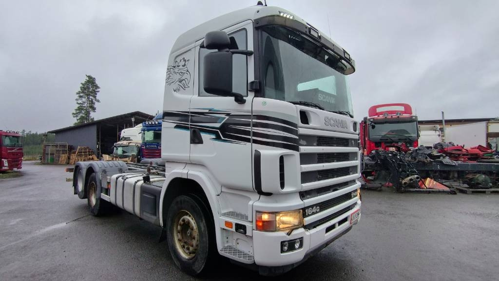 Scania R164 480 rautajouset,av4100mm , ADR. HIENO!! - Камион со кабинска шасија: слика 1 Scania R164 480 rautajouset,av4100mm , ADR. HIENO!! - Камион со кабинска шасија: слика 1