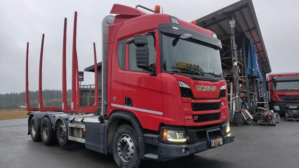 Scania XT650 8x4 puuvarustus,rautajouset  - Камион за дрва: слика 4 Scania XT650 8x4 puuvarustus,rautajouset  - Камион за дрва: слика 4