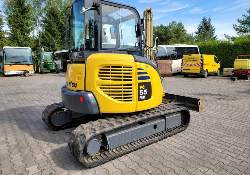 Багер гасеничар Komatsu PC55MR-3 / SPROWADZONA / 4 380 MTH: слика 10