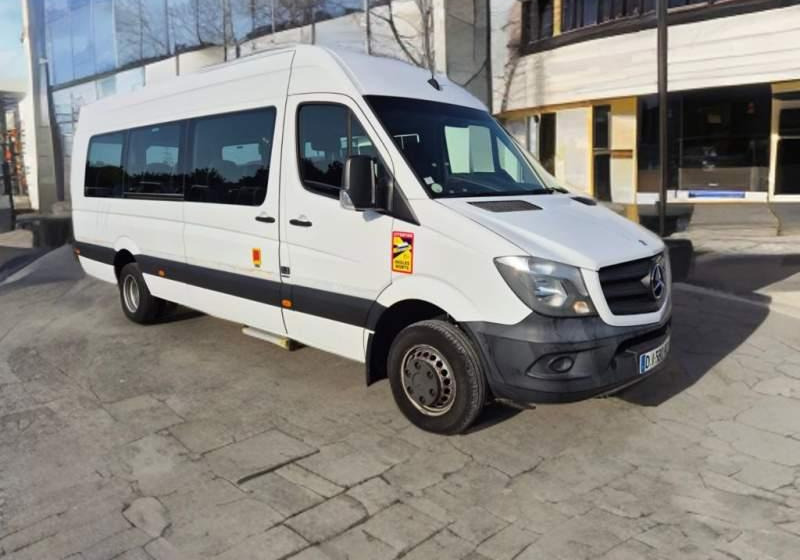 Mercedes-Benz SPRINTER TRANSFER / SPROWADZONY/ EURO 6 - Минибус, Патничко комбе: слика 1 Mercedes-Benz SPRINTER TRANSFER / SPROWADZONY/ EURO 6 - Минибус, Патничко комбе: слика 1