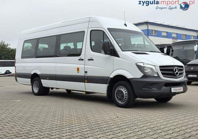 Mercedes-Benz SPRINTER TRANSFER/ SPROWADZONY/ MANUAL / EURO 6 - Минибус, Патничко комбе: слика 1 Mercedes-Benz SPRINTER TRANSFER/ SPROWADZONY/ MANUAL / EURO 6 - Минибус, Патничко комбе: слика 1