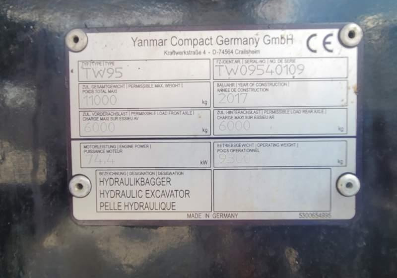 Schaeff TW95 / SPROWADZONA Z FRANCJI/ 6 500 MTH - Багер на тркала: слика 2 Schaeff TW95 / SPROWADZONA Z FRANCJI/ 6 500 MTH - Багер на тркала: слика 2