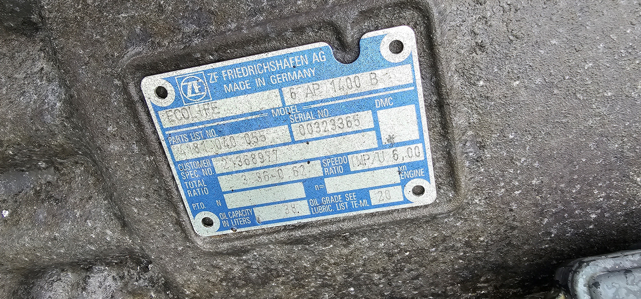 VOITH VOITH turbo gearboxes ZF ECOLIFE gearbox 6AP 1400B, ratio 3,36 - 0,62, 00323365, 6AP1400B Steurung EST ECOLIFE 6070003003, 4181040055, 4181040051, 4181040067, 4181080051, 4181080084, 4181040052, 41810 - Резервни делови за Камион: слика 4 VOITH VOITH turbo gearboxes ZF ECOLIFE gearbox 6AP 1400B, ratio 3,36 - 0,62, 00323365, 6AP1400B Steurung EST ECOLIFE 6070003003, 4181040055, 4181040051, 4181040067, 4181080051, 4181080084, 4181040052, 41810 - Резервни делови за Камион: слика 4
