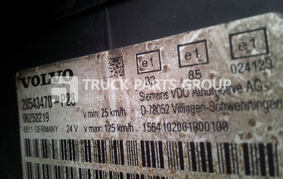 VOLVO FH12, FH13, FM12, FM13, EURO3, EURO4 EURO5 emission instrument p dashboard - Контролна табла за Камион: слика 5 VOLVO FH12, FH13, FM12, FM13, EURO3, EURO4 EURO5 emission instrument p dashboard - Контролна табла за Камион: слика 5