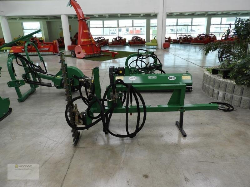 Geo BJ150 Heckenschere 150cm Frontlader Euro Aufnahme Radlader - Мулчер/ Косилка за жива ограда: слика 1 Geo BJ150 Heckenschere 150cm Frontlader Euro Aufnahme Radlader - Мулчер/ Косилка за жива ограда: слика 1