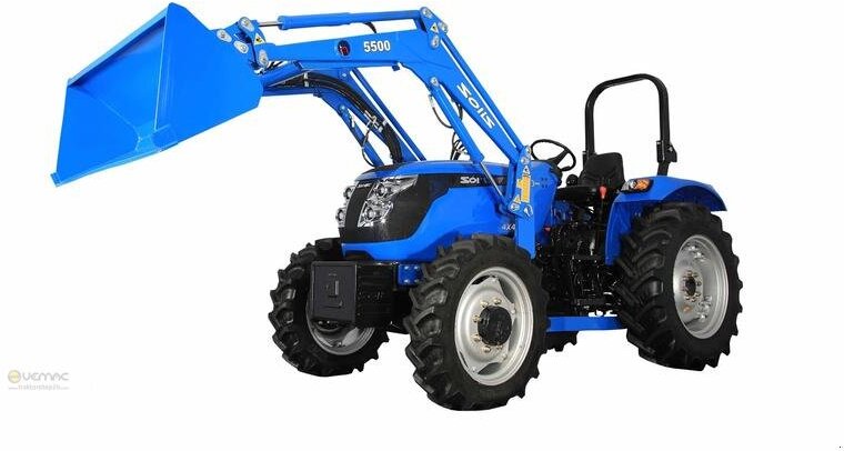 Solis Solis 50 Traktor Trecker Schlepper Frontlader Allrad 50PS - Трактор: слика 1 Solis Solis 50 Traktor Trecker Schlepper Frontlader Allrad 50PS - Трактор: слика 1