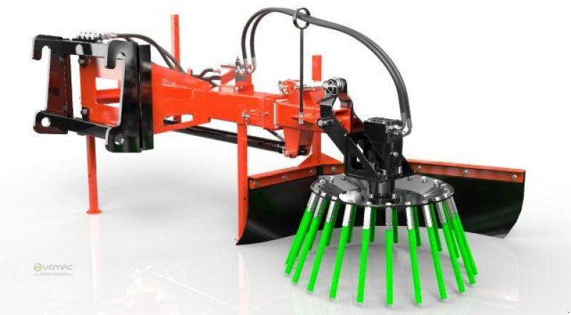 Vemac Unkrautbürste Boxer OB70 Wildkrautbürste Radlader Hoflader NEU - Метла за Земјоделска машина: слика 4 Vemac Unkrautbürste Boxer OB70 Wildkrautbürste Radlader Hoflader NEU - Метла за Земјоделска машина: слика 4