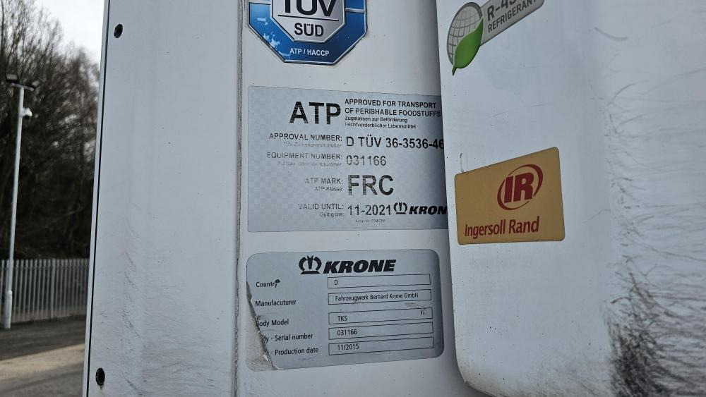 Krone Fridge - Полуприколка ладилник: слика 3 Krone Fridge - Полуприколка ладилник: слика 3