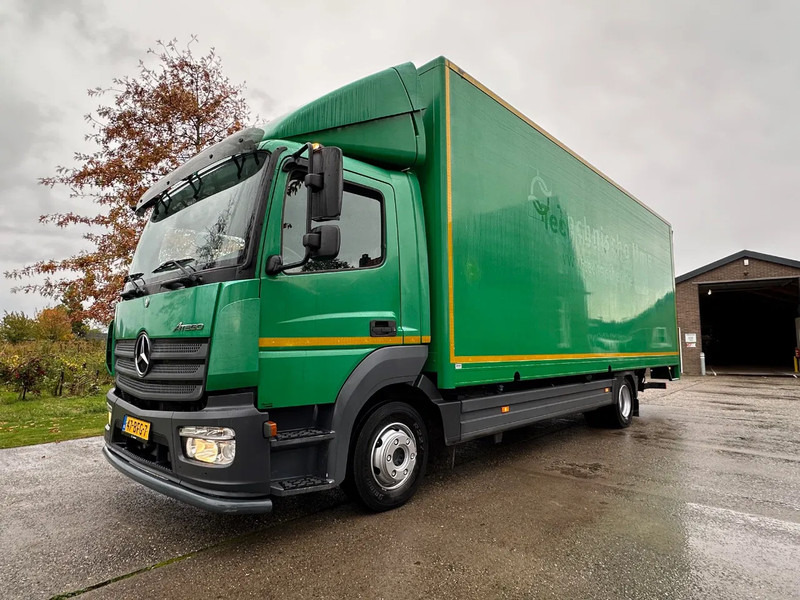 Mercedes-Benz Atego 1018 / NL TRUCK / EURO 6 / ONLY 100.000KM! / BOX+LIFT+SIDE DOOR / CLIMA / AUTOMATIC - Камион сандучар: слика 1 Mercedes-Benz Atego 1018 / NL TRUCK / EURO 6 / ONLY 100.000KM! / BOX+LIFT+SIDE DOOR / CLIMA / AUTOMATIC - Камион сандучар: слика 1