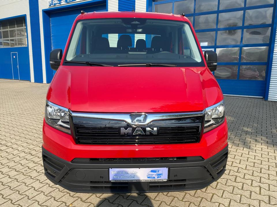 MAN TGE 3.140 Doka Pritsche Next Level *TEMPO*KLIMA*CAM*AHK*APP*PDC*INKL.19% MWST*SOFORT!* - Комбе со отворен сандак, Комби со двојна кабина: слика 4 MAN TGE 3.140 Doka Pritsche Next Level *TEMPO*KLIMA*CAM*AHK*APP*PDC*INKL.19% MWST*SOFORT!* - Комбе со отворен сандак, Комби со двојна кабина: слика 4