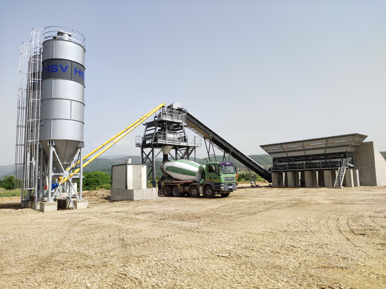 Constmach 160 m³/h Stationary Concrete Batching Plant - Бетонска база: слика 2 Constmach 160 m³/h Stationary Concrete Batching Plant - Бетонска база: слика 2