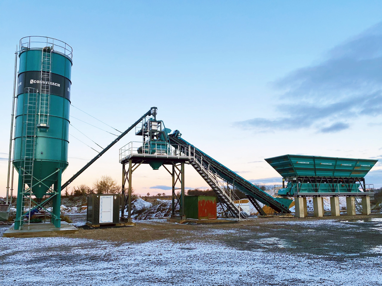 Constmach Centrale à Béton Compacte de 60 m³/h Avec Tapis Roulant - Бетонска база: слика 5 Constmach Centrale à Béton Compacte de 60 m³/h Avec Tapis Roulant - Бетонска база: слика 5
