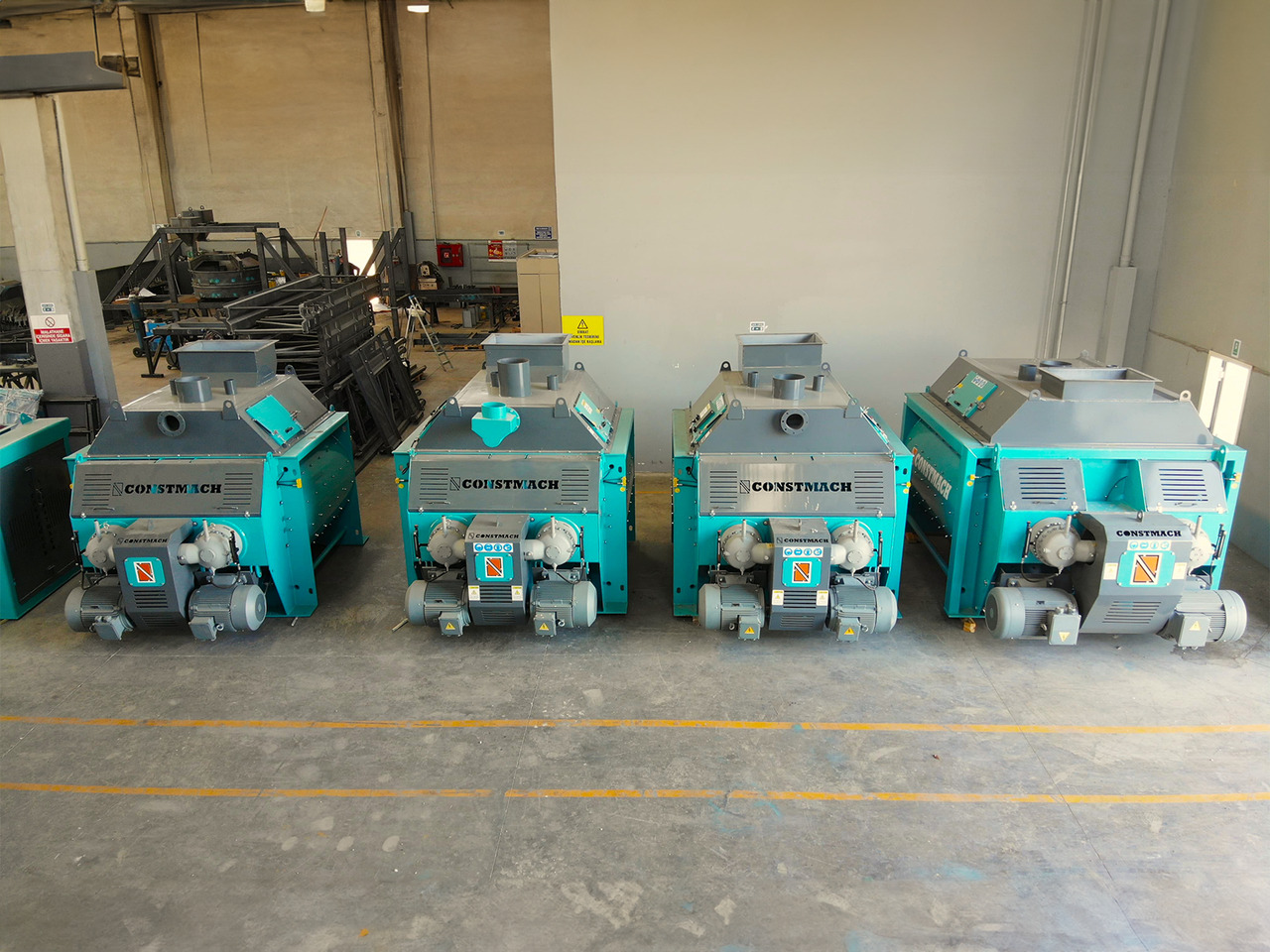 Constmach Mélangeur à Béton à Double Arbre ( Mélangeur à Palettes ) - Мешалка за бетон: слика 4 Constmach Mélangeur à Béton à Double Arbre ( Mélangeur à Palettes ) - Мешалка за бетон: слика 4