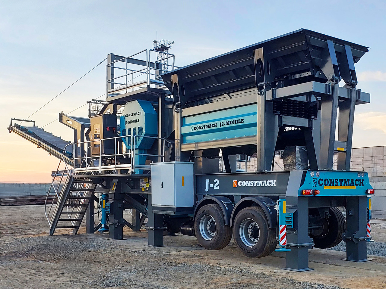 Constmach Mobiler Backenbrecher (mobiler Brecher) mit einer Kapazität von 120-150 Tonnen - Мобилна дробилка: слика 2 Constmach Mobiler Backenbrecher (mobiler Brecher) mit einer Kapazität von 120-150 Tonnen - Мобилна дробилка: слика 2