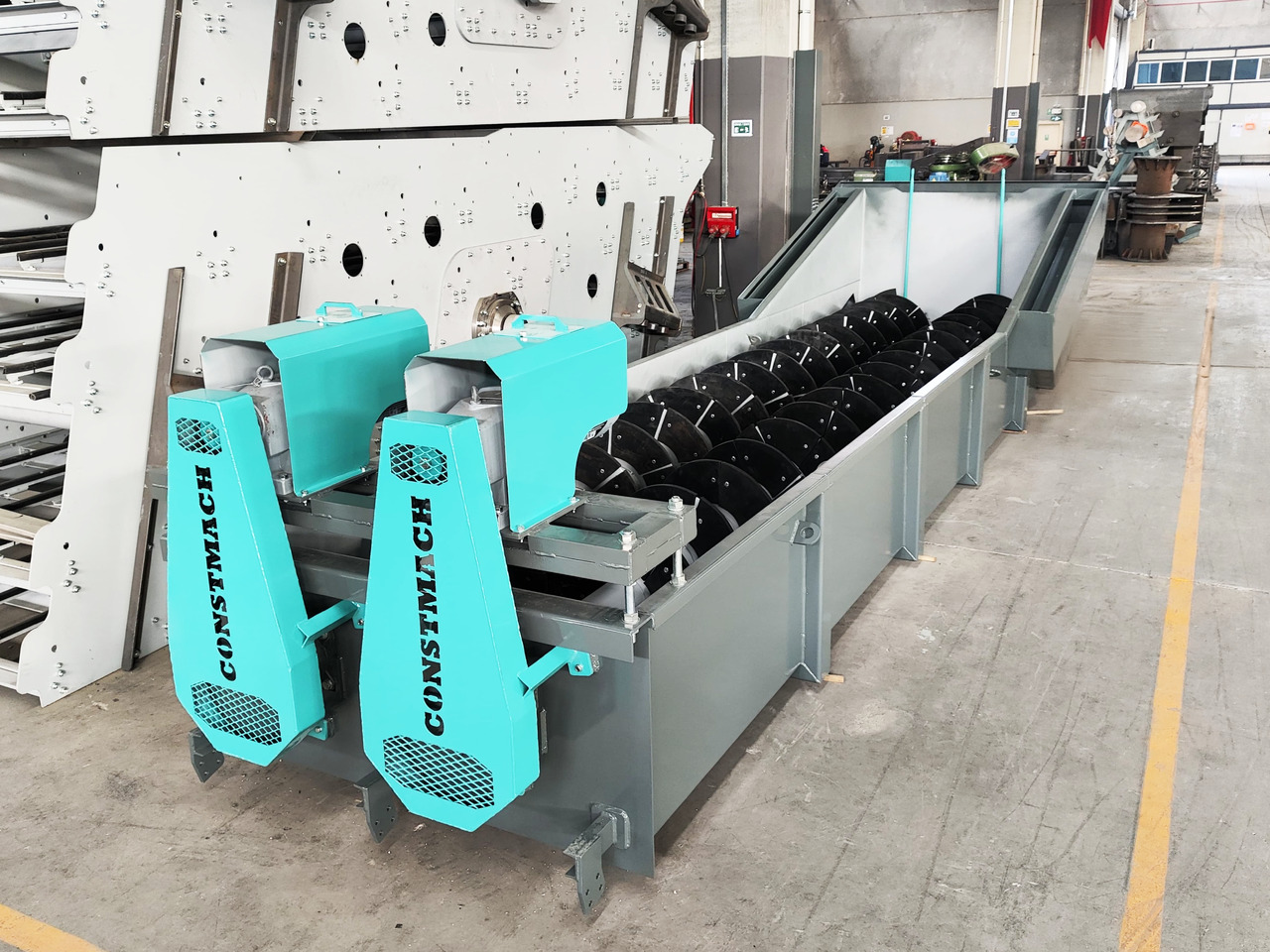 Constmach Screw Sand Washing Machine / Spiral Sand Washing Machine - Градежно сито: слика 1 Constmach Screw Sand Washing Machine / Spiral Sand Washing Machine - Градежно сито: слика 1