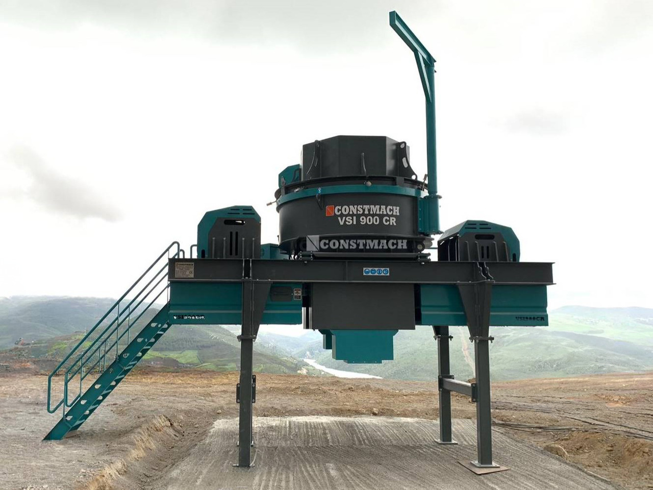 Constmach Vertical Shaft Impact Crusher with a Capacity of 65 to 400 T/H - Ударна дробилката: слика 5 Constmach Vertical Shaft Impact Crusher with a Capacity of 65 to 400 T/H - Ударна дробилката: слика 5