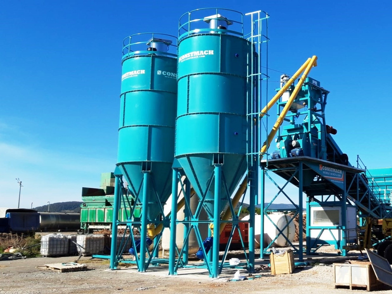 Constmach Zement Silo mit 50 Tonnen Kapazität - Силос за цемент: слика 2 Constmach Zement Silo mit 50 Tonnen Kapazität - Силос за цемент: слика 2