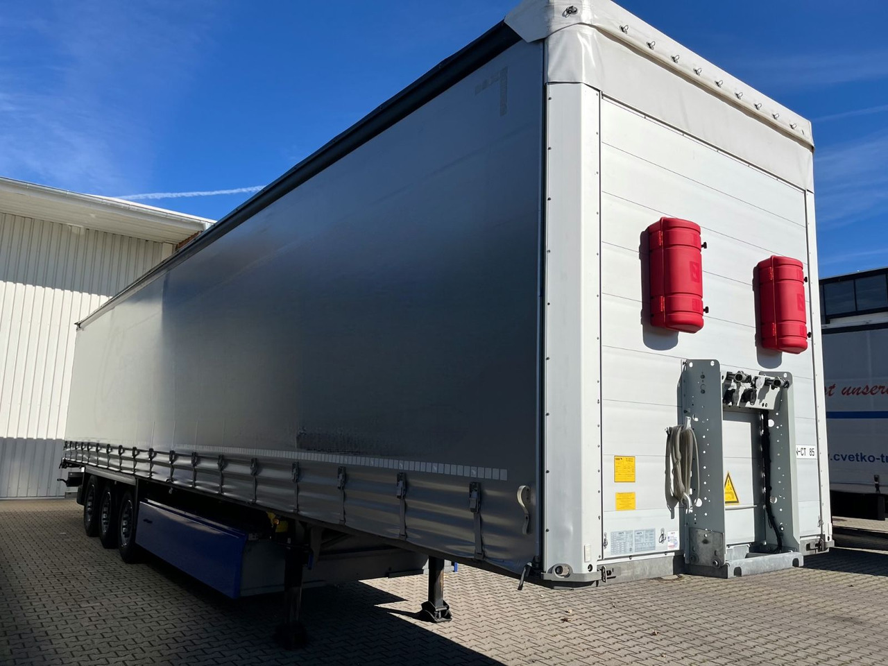 Полуприколка со церада Schmitz Cargobull SCS 24 Bordwand: слика 6 Полуприколка со церада Schmitz Cargobull SCS 24 Bordwand: слика 6