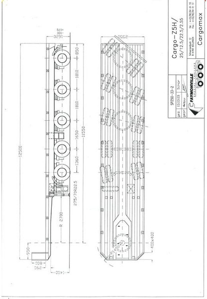 Полуприколка платформа Faymonville SPNZ - 5 Ballast trailer: слика 13