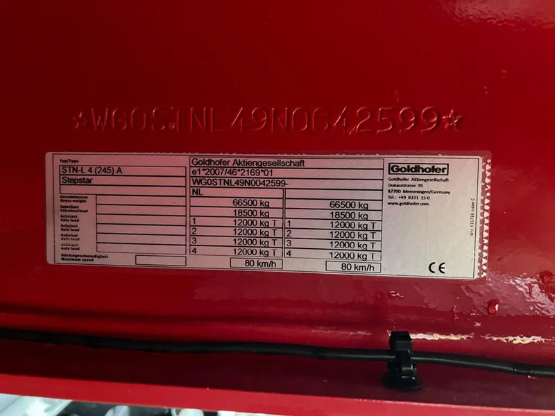 Нов Полуприколка за низок утовар Goldhofer STN-L 4 (245) A RM2 Stepstar: слика 19