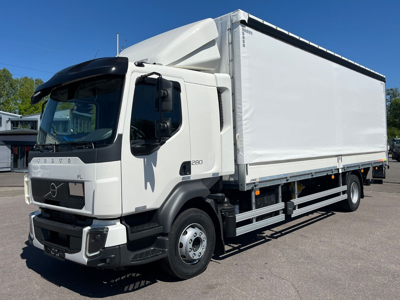 Volvo FL 16.280 Junge Schiebeplane - Камион со церада: слика 2 Volvo FL 16.280 Junge Schiebeplane - Камион со церада: слика 2