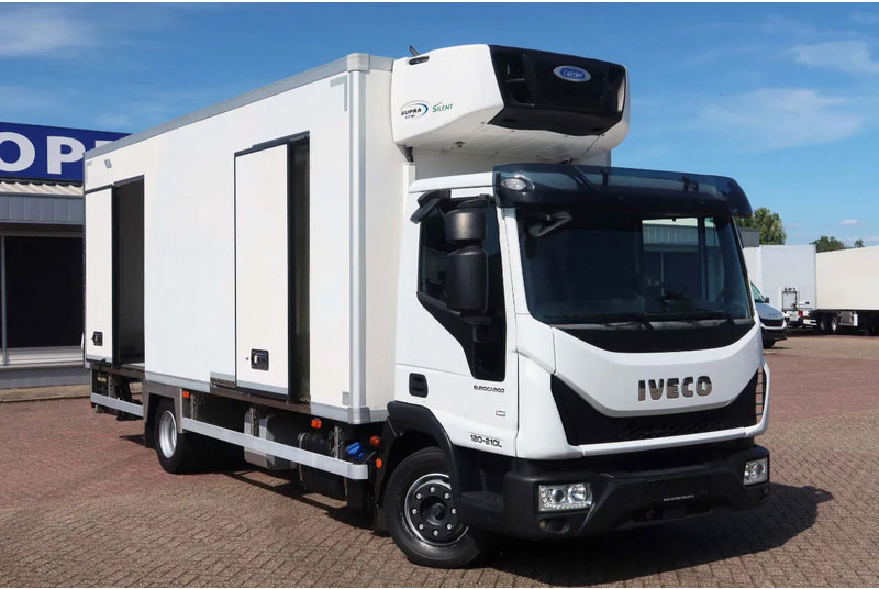 Iveco EuroCargo 120 El 210L Carrier Supra 850 MT Koel/Vries+Klep Bitemp met verplaatsbare wand - Камион ладилник: слика 2 Iveco EuroCargo 120 El 210L Carrier Supra 850 MT Koel/Vries+Klep Bitemp met verplaatsbare wand - Камион ладилник: слика 2