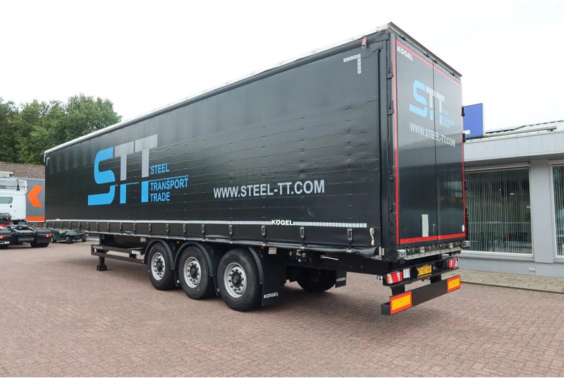 Kögel SN 24 Schuifzeil, Schuifdak, lift as, stuur-as, Rongen gaten + ice killer. - Полуприколка со церада: слика 2 Kögel SN 24 Schuifzeil, Schuifdak, lift as, stuur-as, Rongen gaten + ice killer. - Полуприколка со церада: слика 2