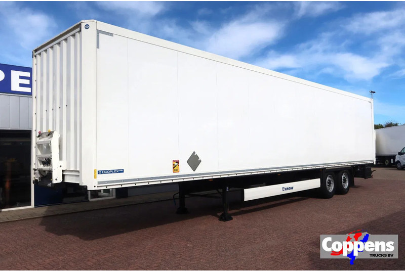 Krone 2 Asser Gesloten Trailer Lift As - Полуприколка сандучар: слика 1 Krone 2 Asser Gesloten Trailer Lift As - Полуприколка сандучар: слика 1