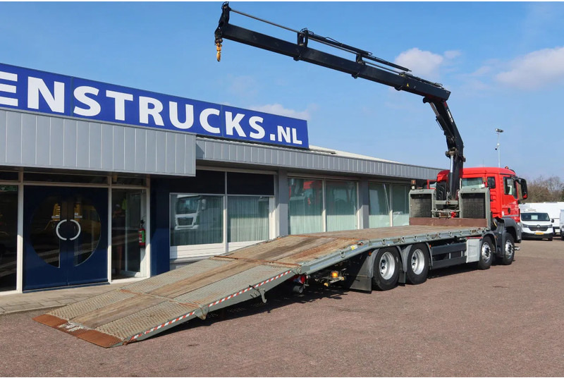 MAN TGS 35.360 8X2 Euro 6 Oprijwagen + HIAB 228 E 3 kraan. Radio grafisch + winch - Камион со кран: слика 3 MAN TGS 35.360 8X2 Euro 6 Oprijwagen + HIAB 228 E 3 kraan. Radio grafisch + winch - Камион со кран: слика 3