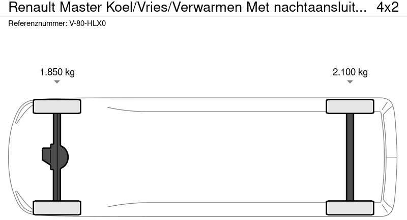 Комбе ладилник Renault Master Koel/Vries/Verwarmen Met nachtaansluiting 220 Volt Carrier Xarios 350 BPM vrij: слика 13