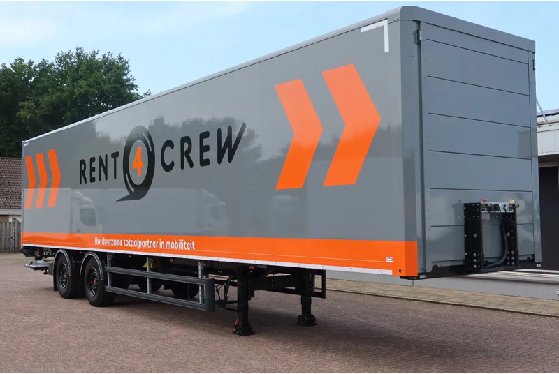SYSTEM TRAILERS LPRS 18. 2 asser gesloten + stuuras en klep Dhollandia 2000 KG Daytona Grey - Полуприколка сандучар: слика 2 SYSTEM TRAILERS LPRS 18. 2 asser gesloten + stuuras en klep Dhollandia 2000 KG Daytona Grey - Полуприколка сандучар: слика 2