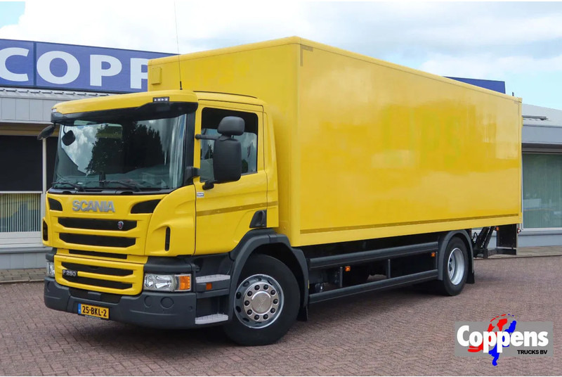 Scania P250 4x2 Bakwagen +Dhollandia klep 1500 kg E6 - Камион сандучар: слика 1 Scania P250 4x2 Bakwagen +Dhollandia klep 1500 kg E6 - Камион сандучар: слика 1